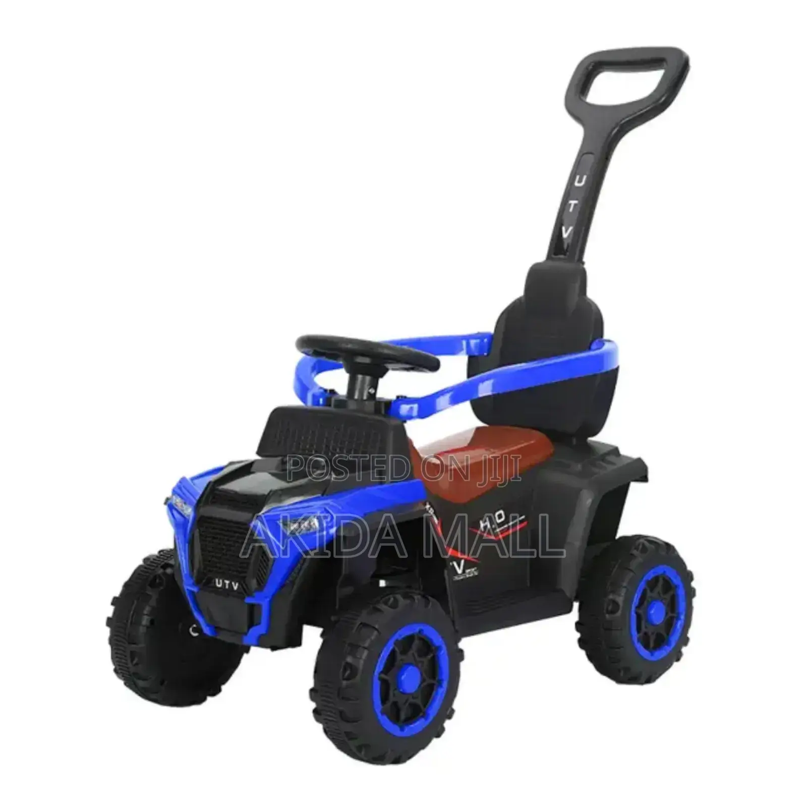 Rechargeable Kids' Ride-on Utv Push Car With Remote Control