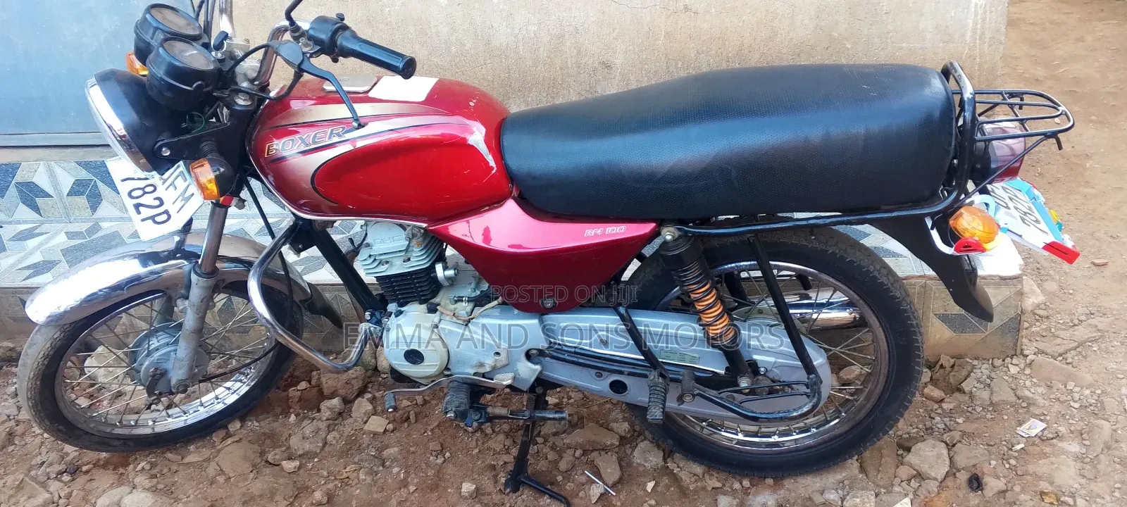 Bajaj Boxer 100 2022 Red