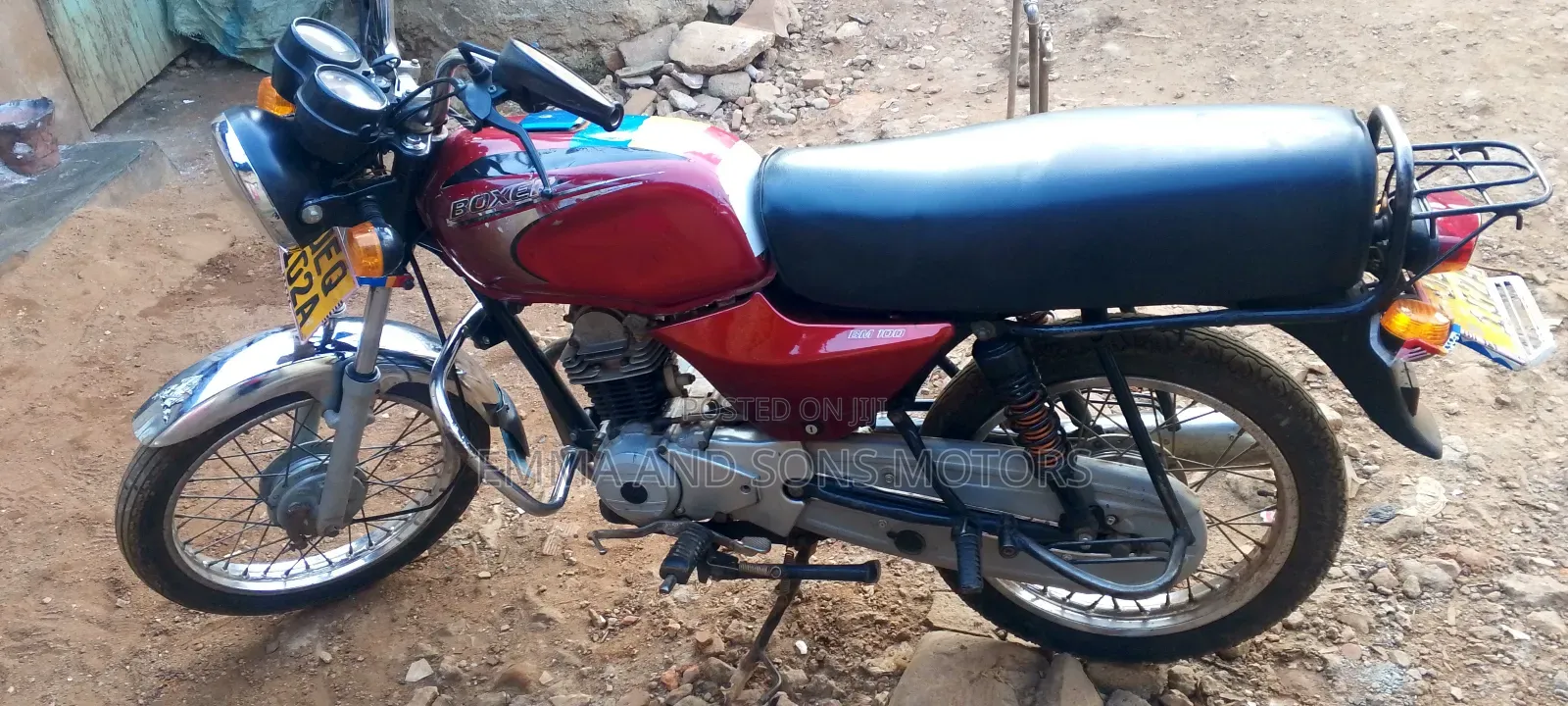 Bajaj Boxer 100 2020 Red