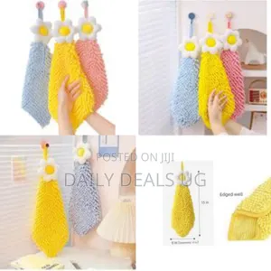 3 Pack Chenille Soft Kitchen Hand Towels,Kitchen Hand Towels