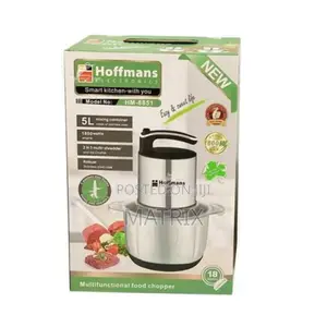 Hoffmans 5l Multifunctional Food Chopper Grinder