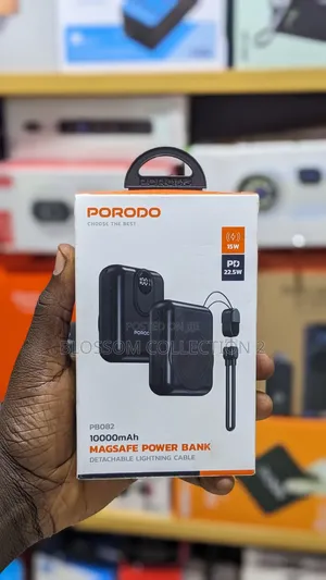 Porodo 10000 Mah Mag Safe Power Bank Pb082