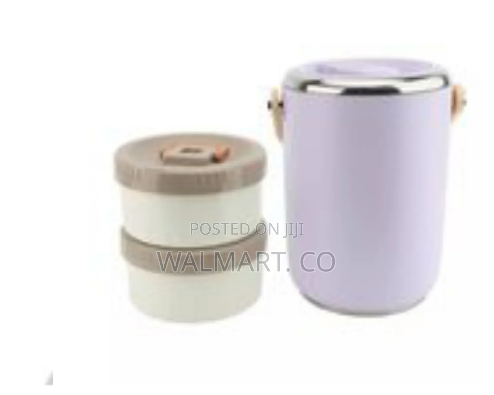 2 L Portable Stainless Steel Vacuum Insulated Food Jar
