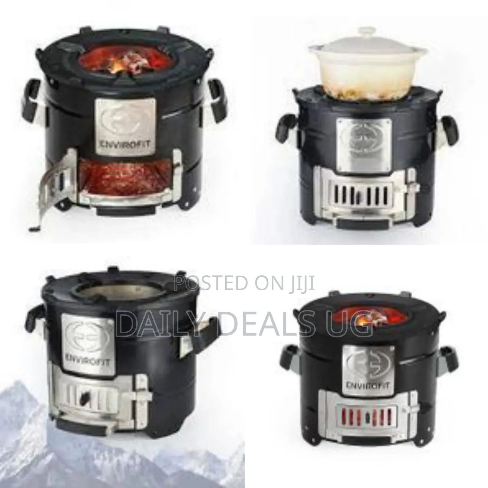 Outdoor Camping Energy-Saving Smokeless Charcoal Stove