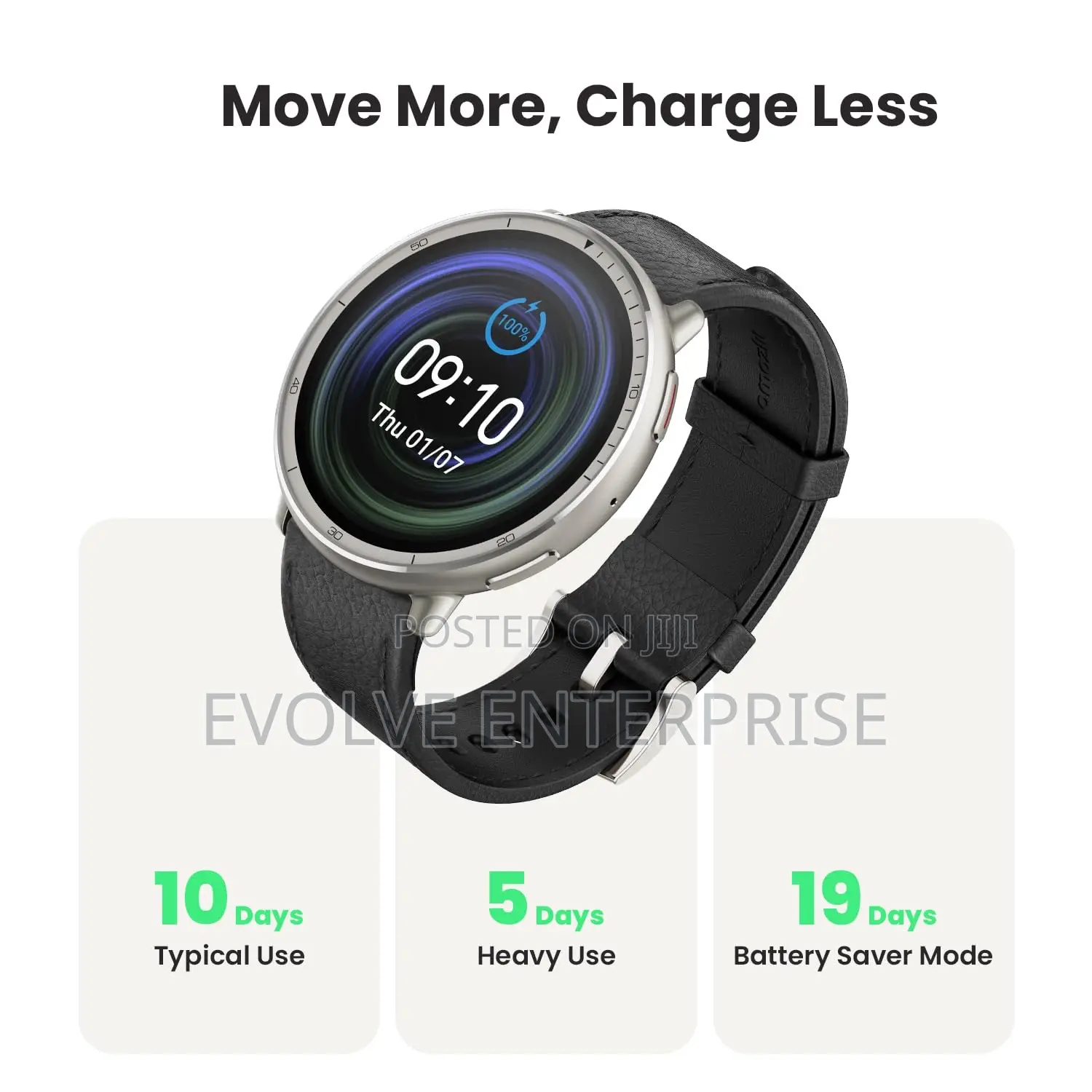 Amazfit Active 2 Premium Smart Watch Fitness Tracker (Round)