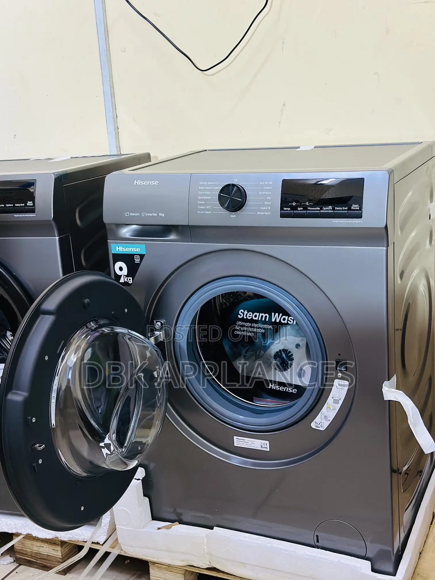 9kg Hisense Washing Machine Brand New