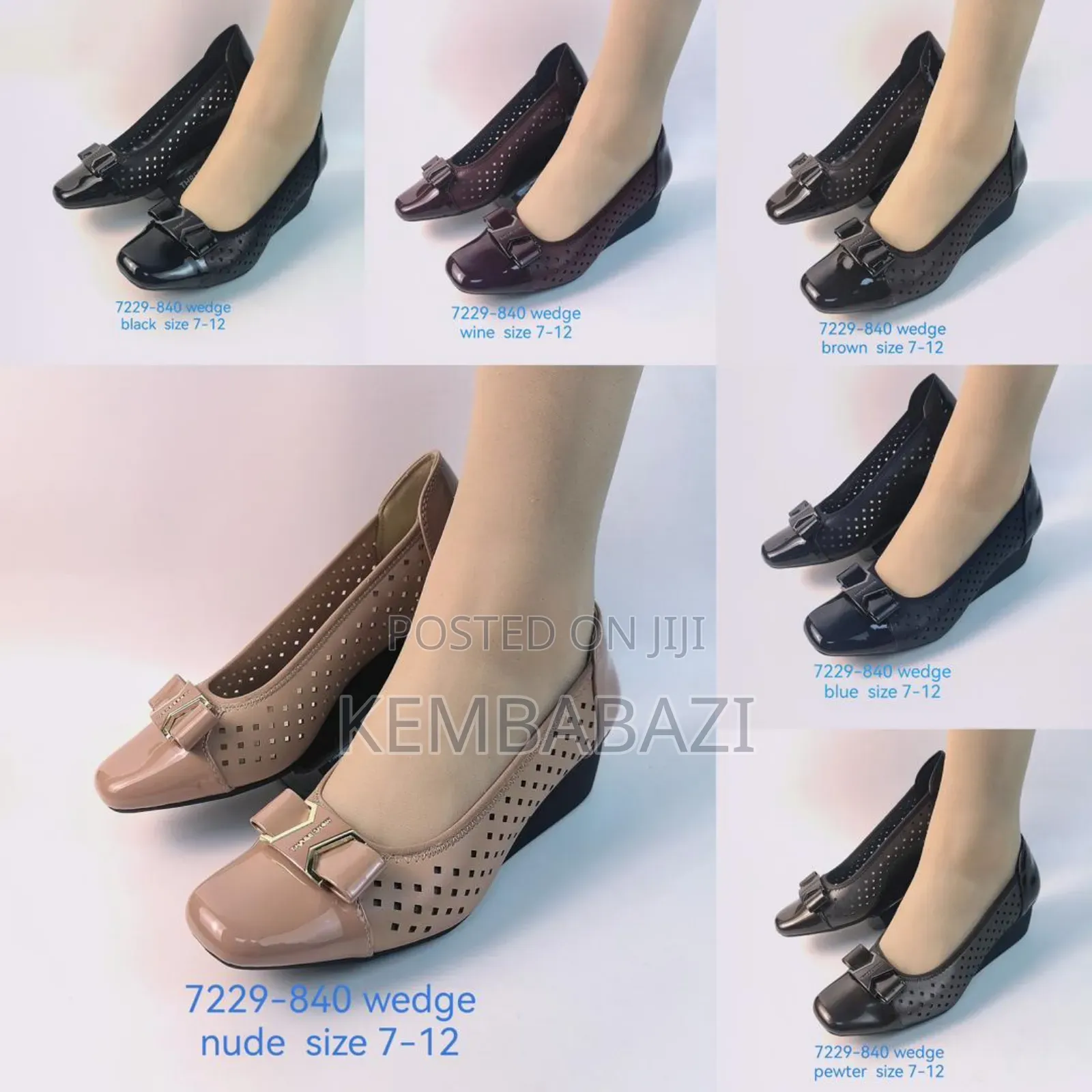Wedge Portable Ladies Shoes