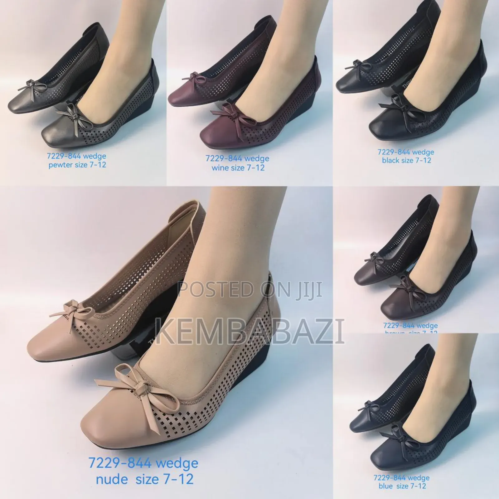 Wedge Portable Ladies Shoes