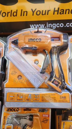 Ingco Gg408 250w Electric Glue Gun 11.2mm Hot Melt Wax Glue Gun