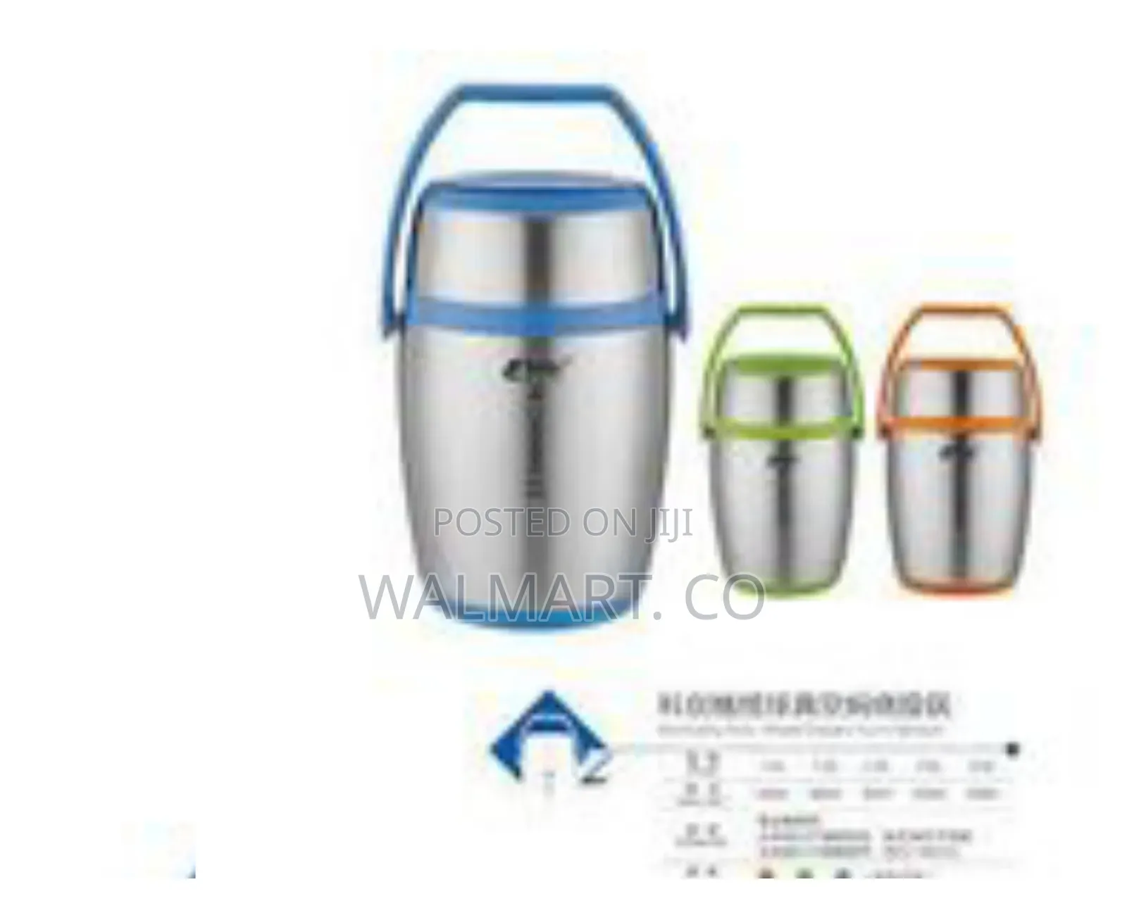 2 Litre Stainless Steel Food Vacuum Leak Proof Insulated Container