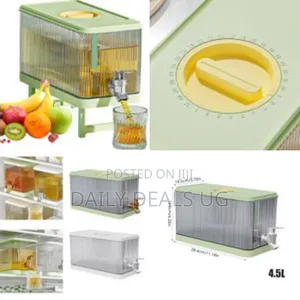 Refrigerator Drinks Dispenser - Iced Beverage Water