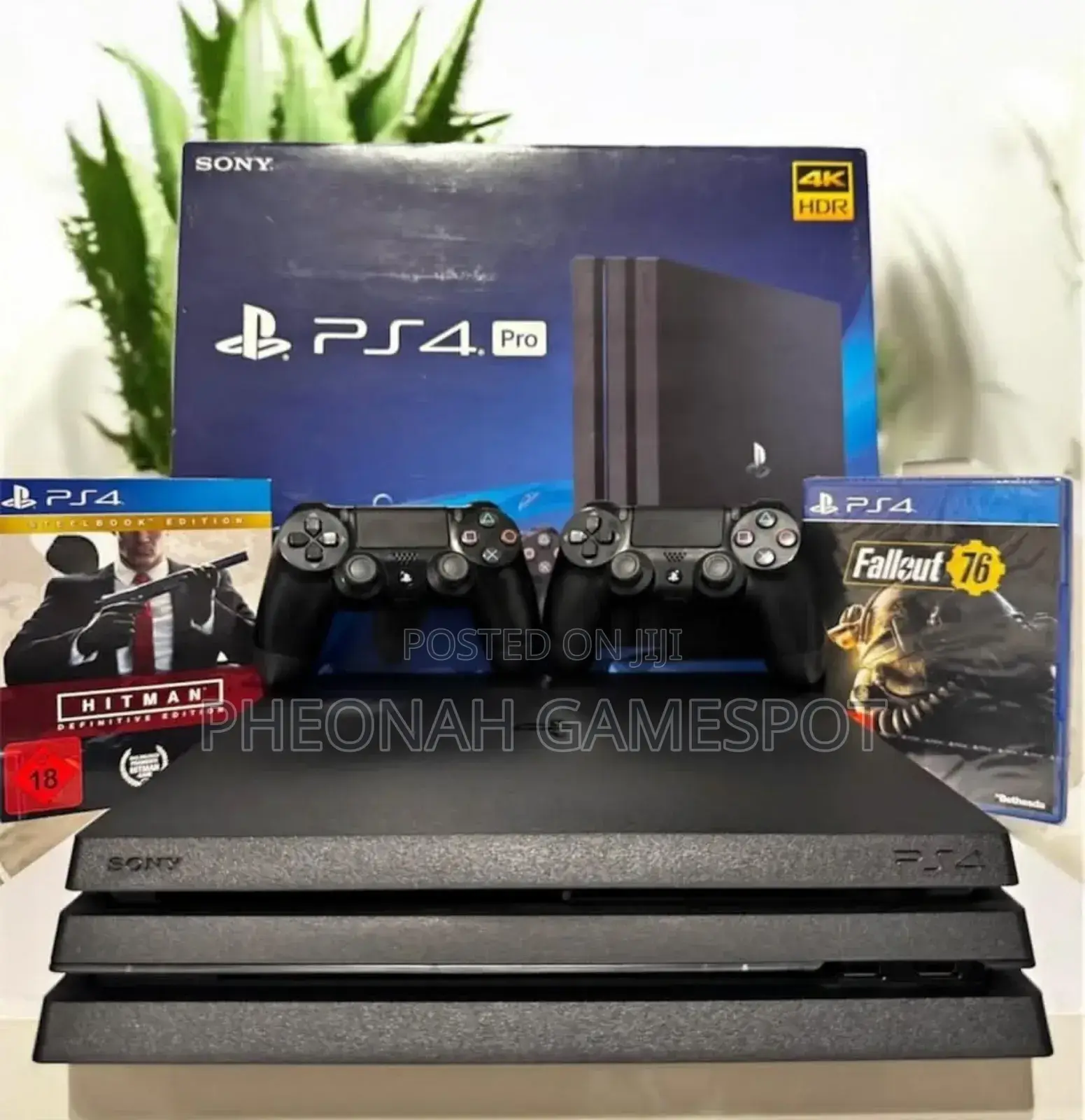 Chipped Sony Playstation 4 Pro - Has 22 Games and 2 Pads, Better