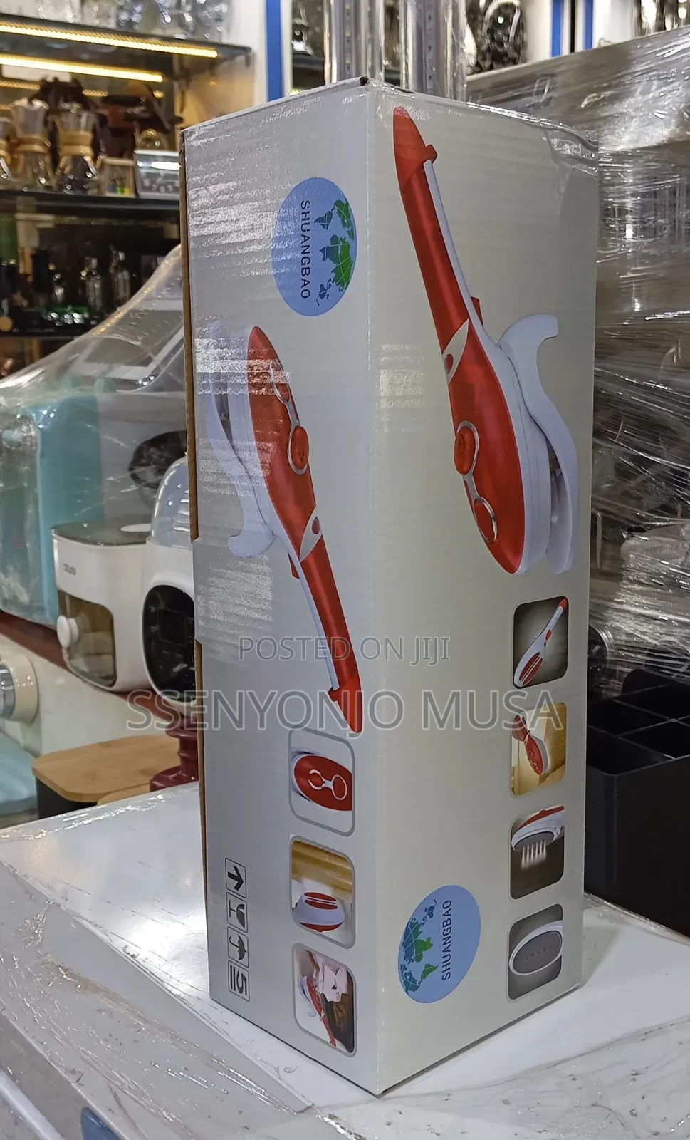 Sb-701a Steam Ironing Brush – 880w Handheld Garment Steamer