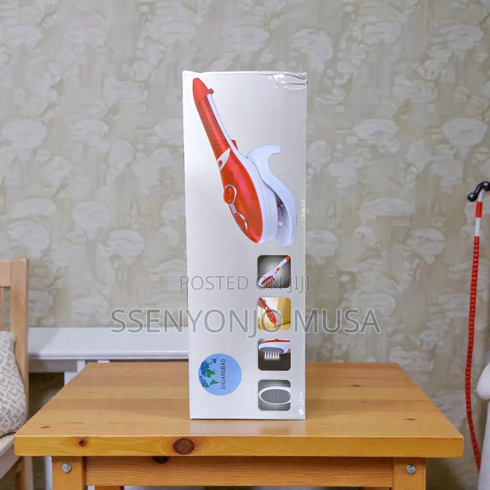 Sb-701a Steam Ironing Brush – 880w Handheld Garment Steamer
