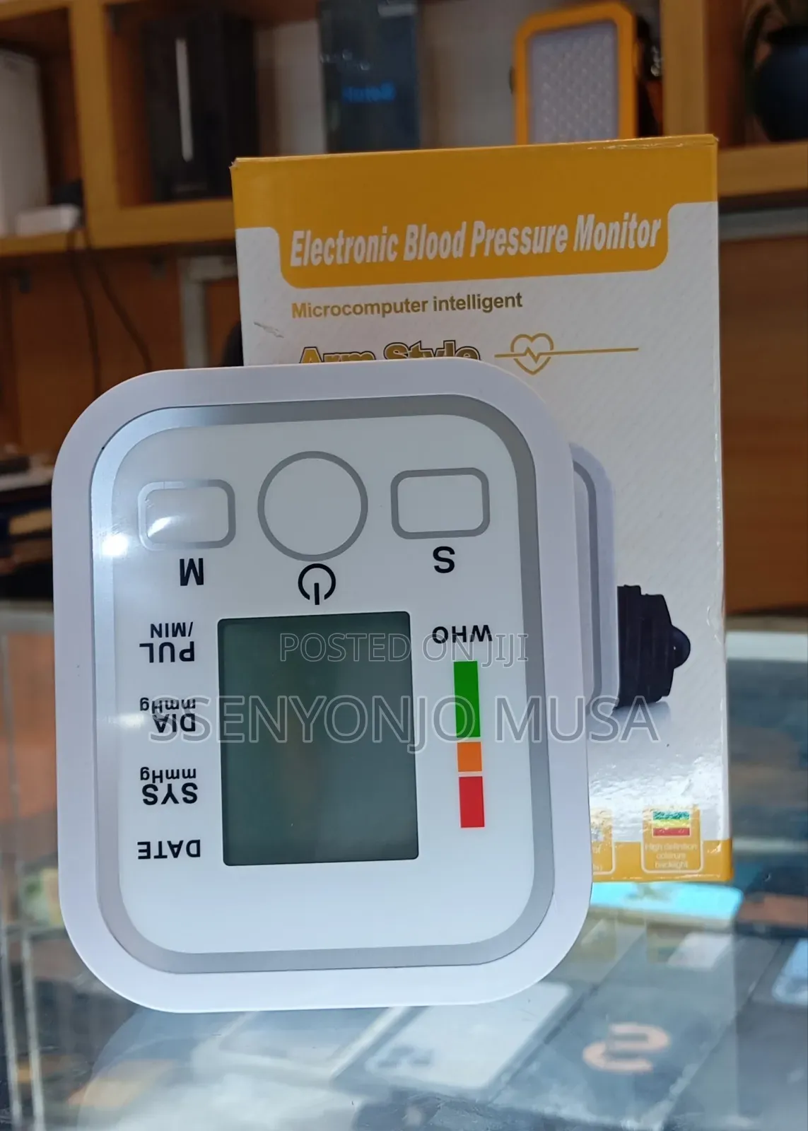 Fully Automatic Arm Blood Pressure Monitor – Digital LCD Display.