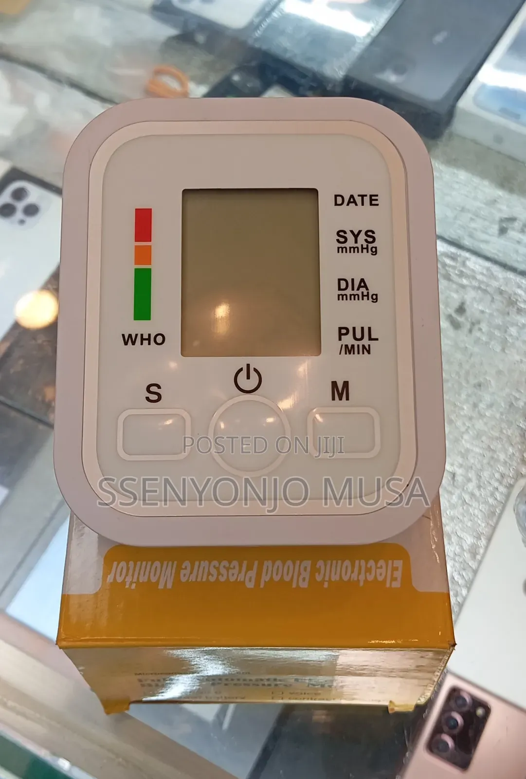 Fully Automatic Arm Blood Pressure Monitor – Digital LCD Display.