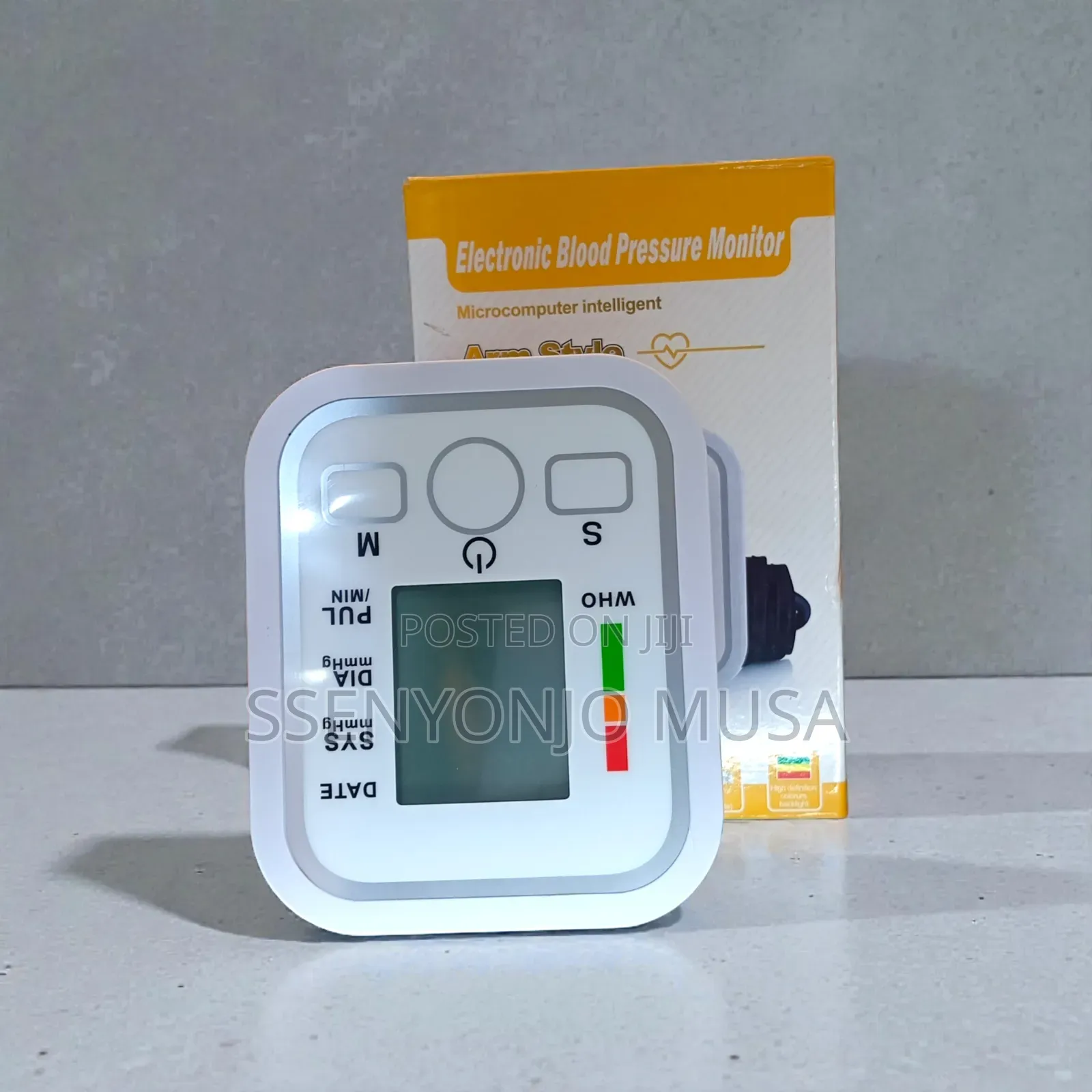 Fully Automatic Arm Blood Pressure Monitor – Digital LCD Display.
