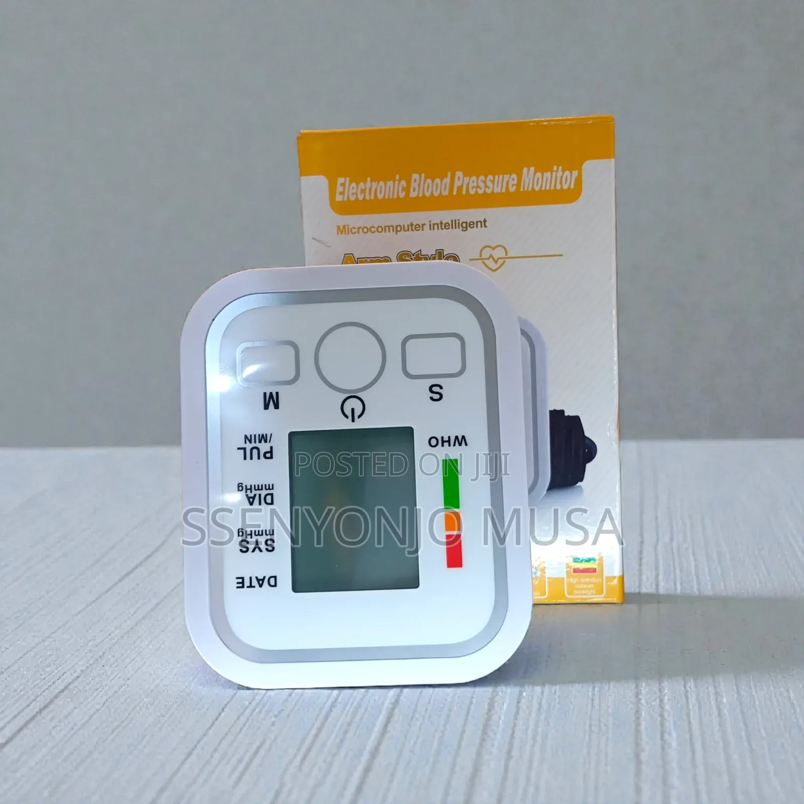 Fully Automatic Arm Blood Pressure Monitor – Digital LCD Display.