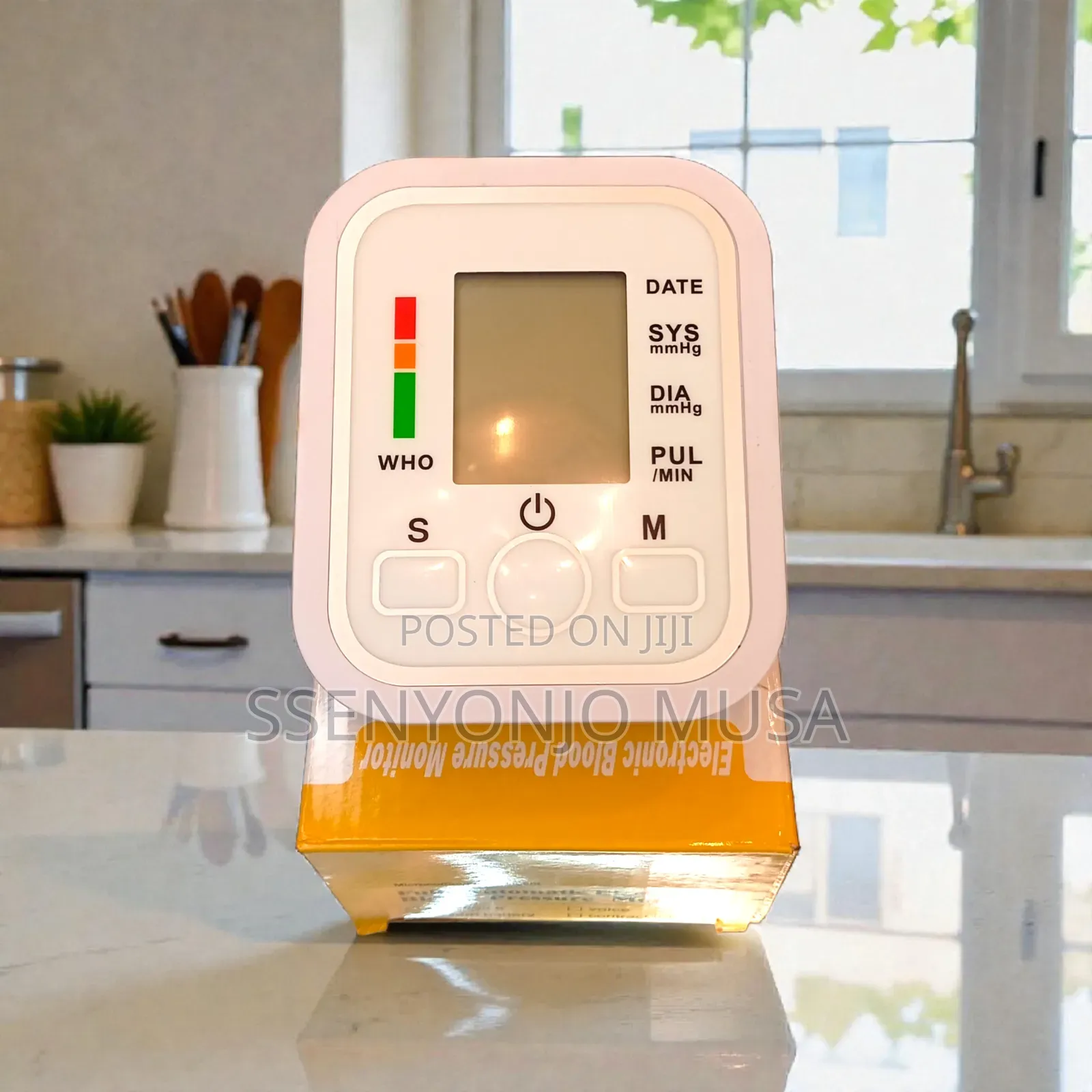 Fully Automatic Arm Blood Pressure Monitor – Digital LCD Display.