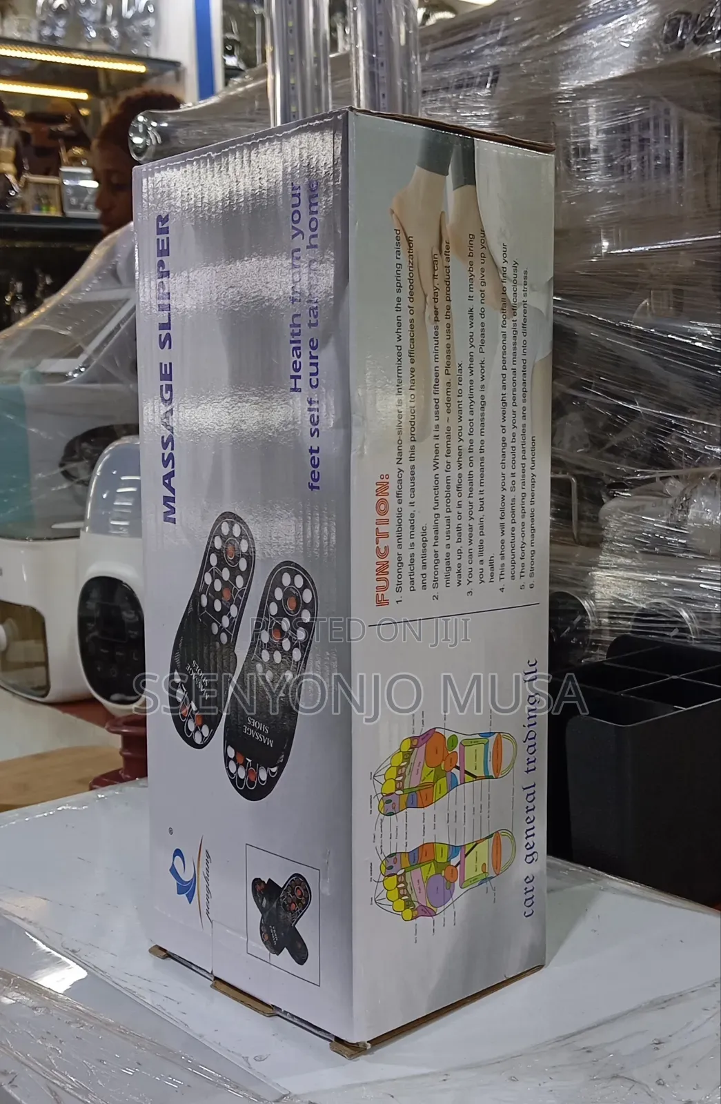 Bhg13 Acupressure Massage Slippers – Magnetic Therapy Foot Massager