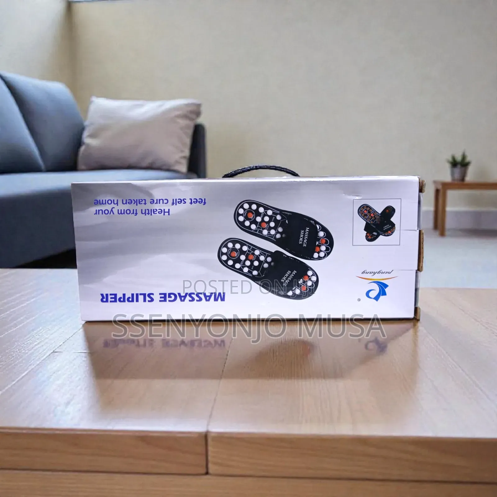 Bhg13 Acupressure Massage Slippers – Magnetic Therapy Foot Massager