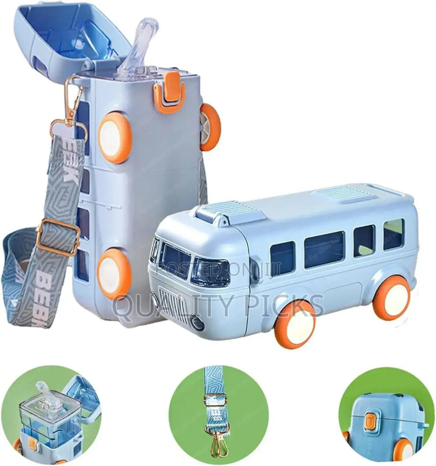 New Kids Bus Drinking Bottle.