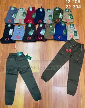 Boys Cargo Trousers