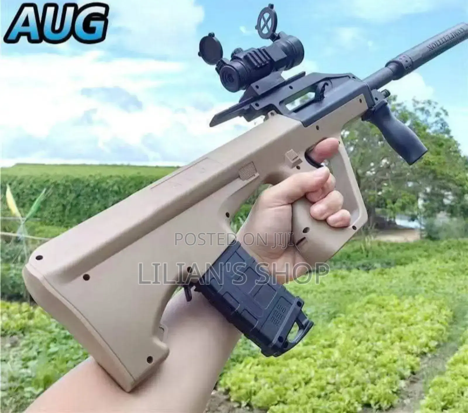 Kids Pugb Steyr Aug Bullpup Assault Rifle Play Toy