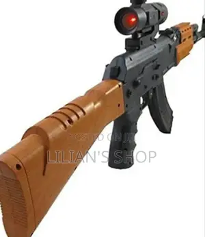 Bear 32 Ak47 Swat Team Assault Rifle Machine Gun Toy