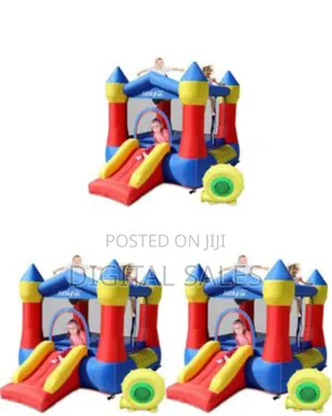 Airmyfun Indoor Outdoor Kids Bounce House With Slide, Inflatable