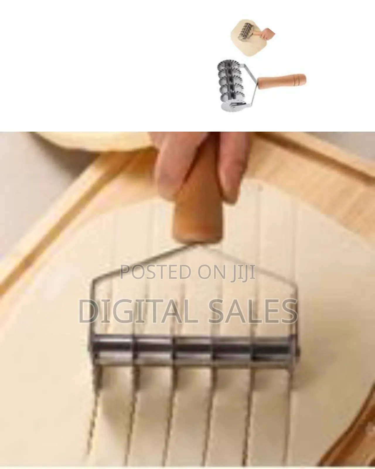 Pastry Cutter Set 6 Wheel Stainless Steel Lattice Dough Cutter, Dough