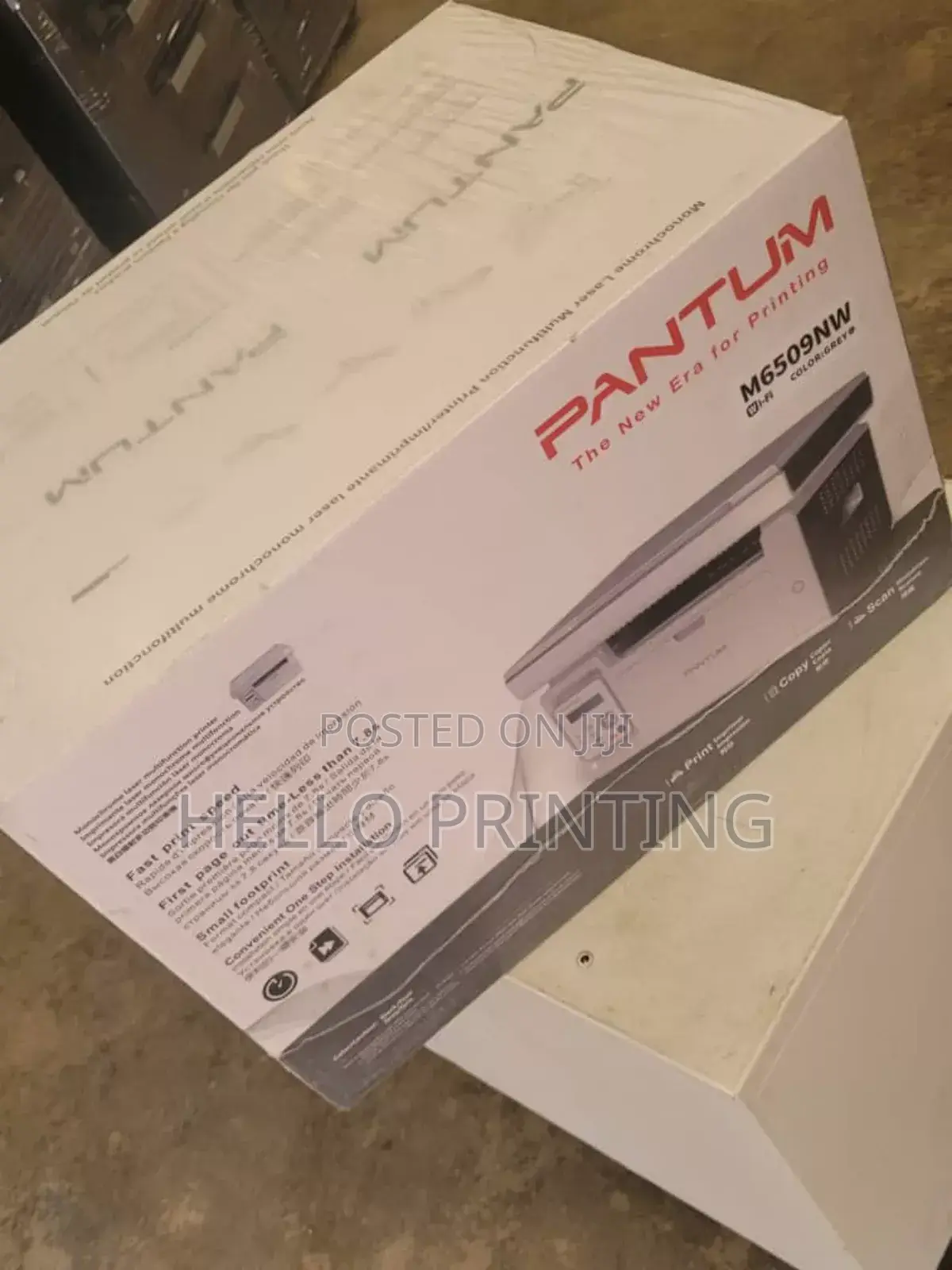 Pantum M6509nw Plug Print - Easy Setup