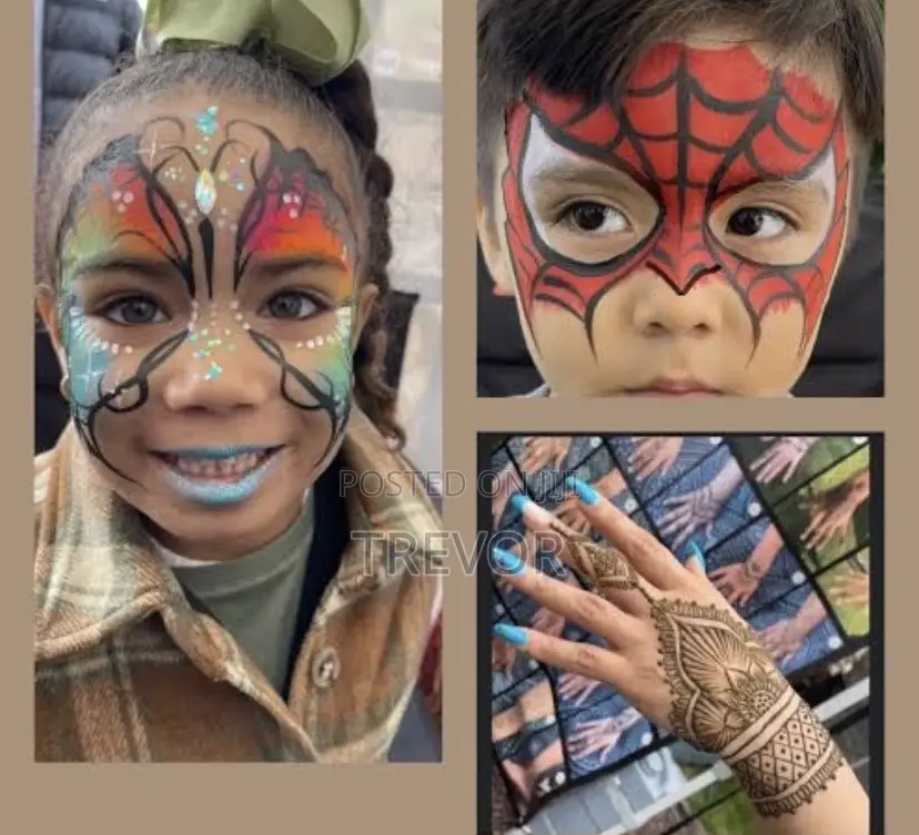 Facepainting and Henna Services