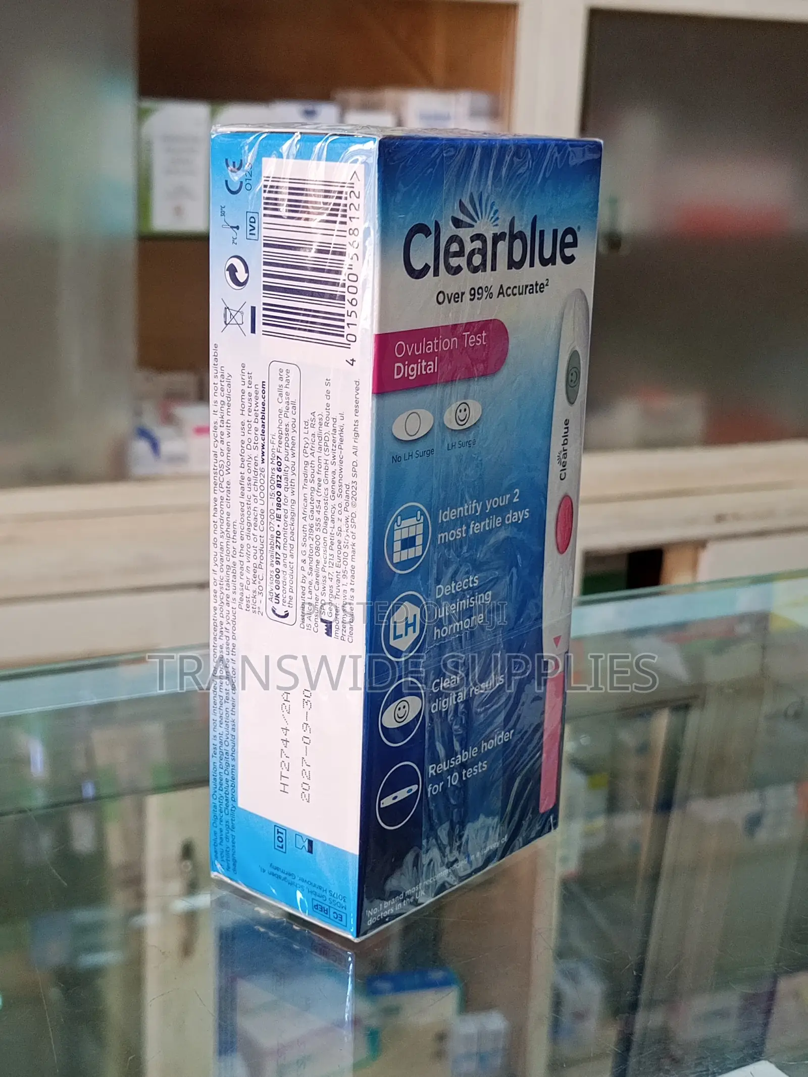 Clearblue Easy Digital Ovulation Testing Kitsm - 10 Tests Per Pack