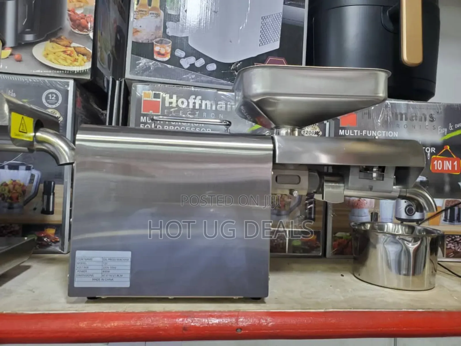 Hot/Cold Oil Press Machine Stainless Steel Electric Oil Extractor