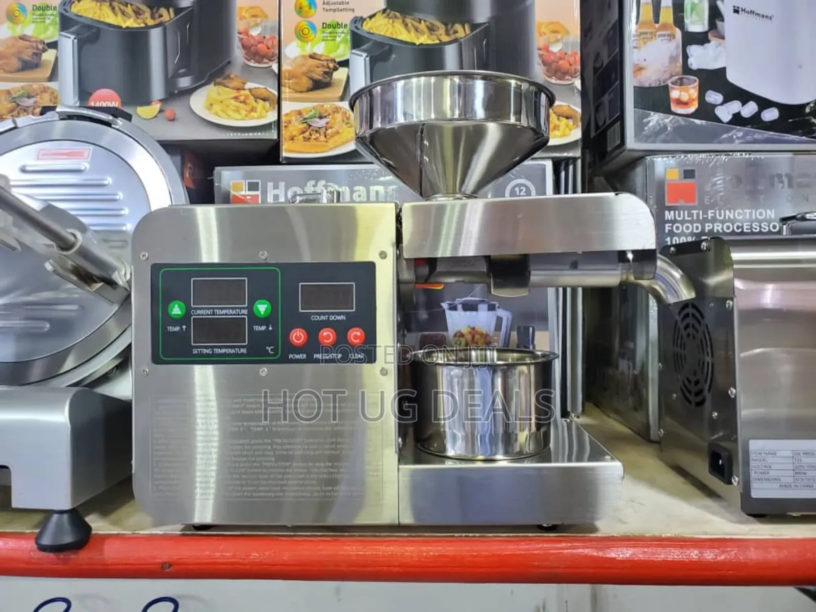 Hot/Cold Oil Press Machine Stainless Steel Electric Oil Extractor