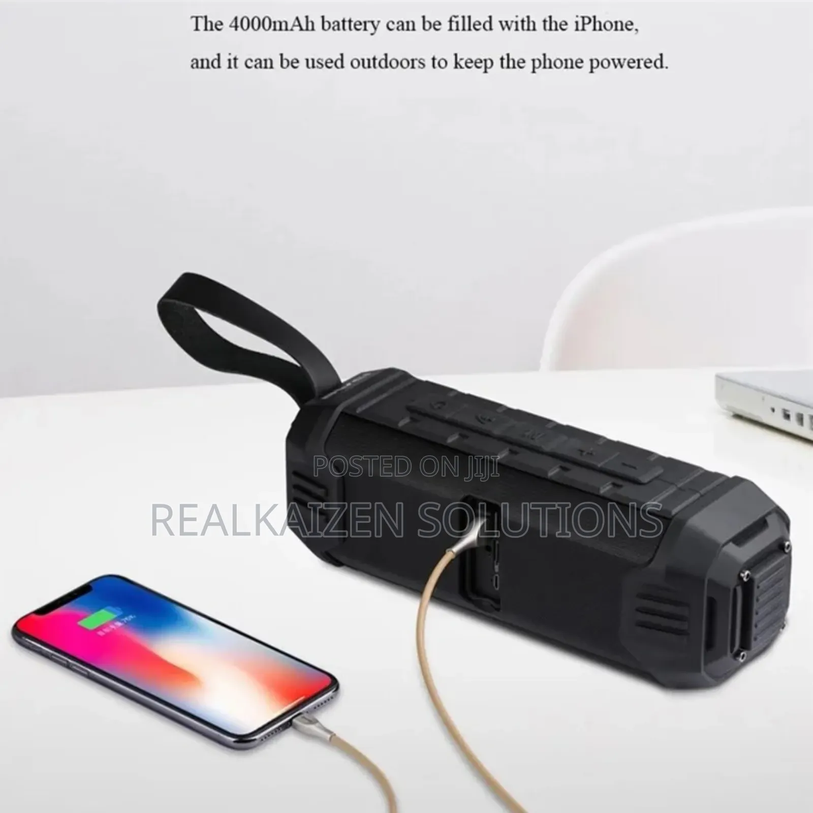 Awei Outdoor Waterproof High Power Bluetooth Compatible Speaker
