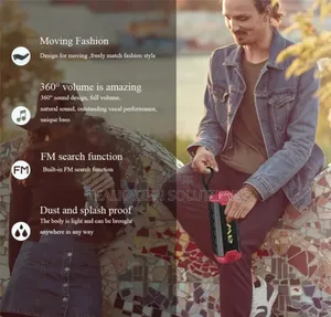 Awei Outdoor Waterproof High Power Bluetooth Compatible Speaker