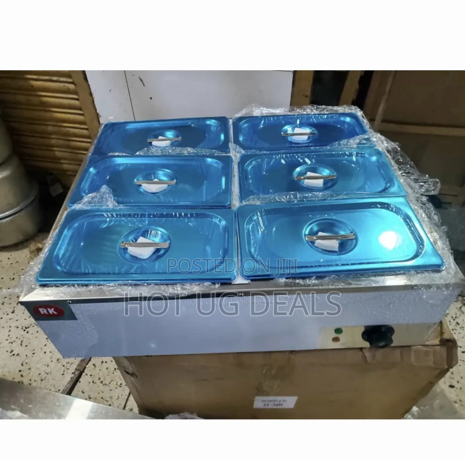 6 Dish Electric Food Warmer Bain-Marie Buffet Steam Table Restaurant