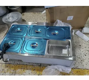 6 Dish Electric Food Warmer Bain-Marie Buffet Steam Table Restaurant