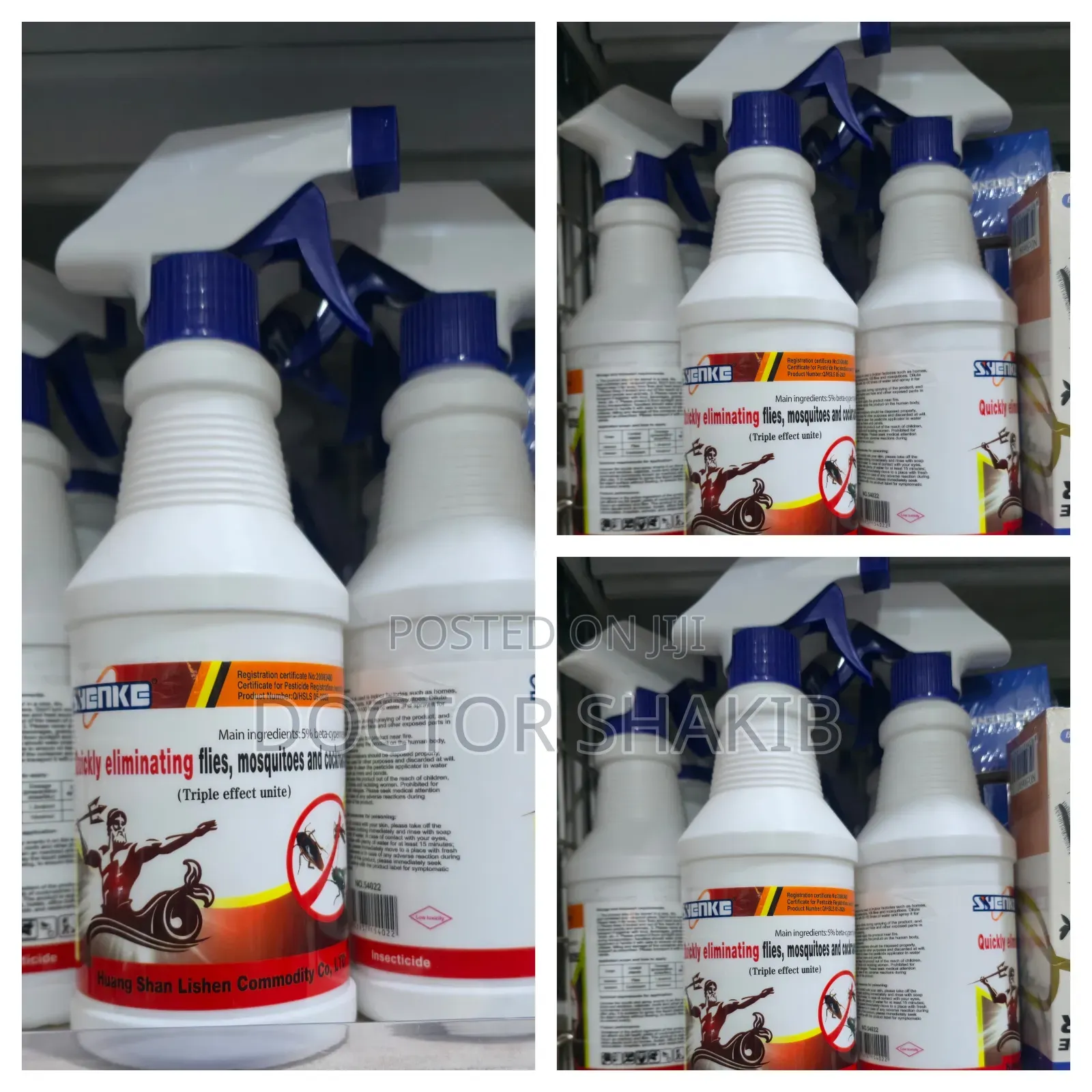 Shenke Flies And Mosquito Eliminator Spray