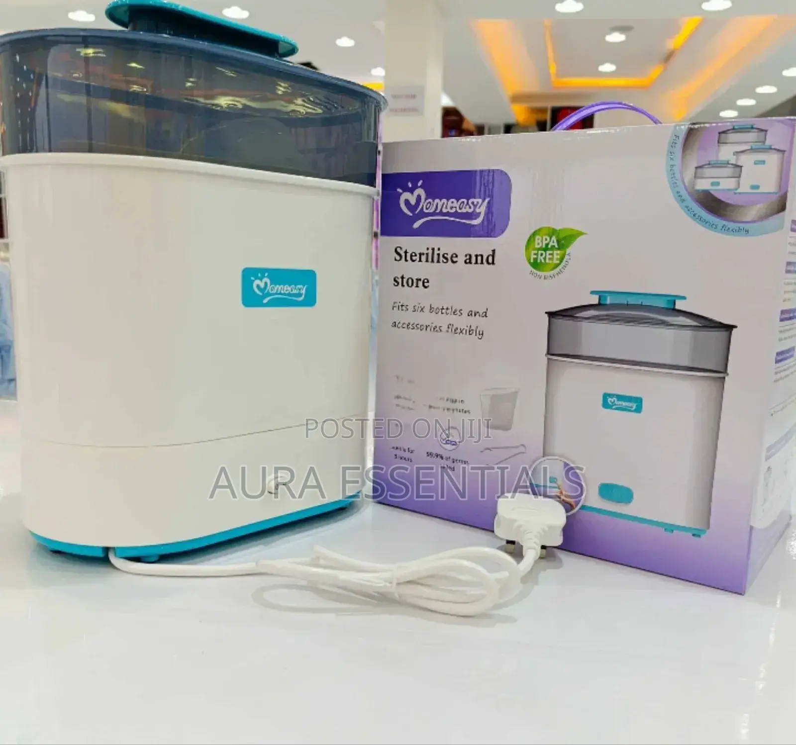 Electric Bottle Sterilisers Momeasy Baby Electric Steam Steriliser