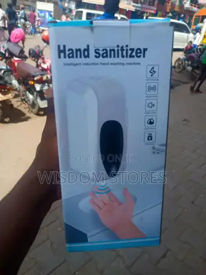 Automatic, Touchless Hand Sanitizer Dispenser.