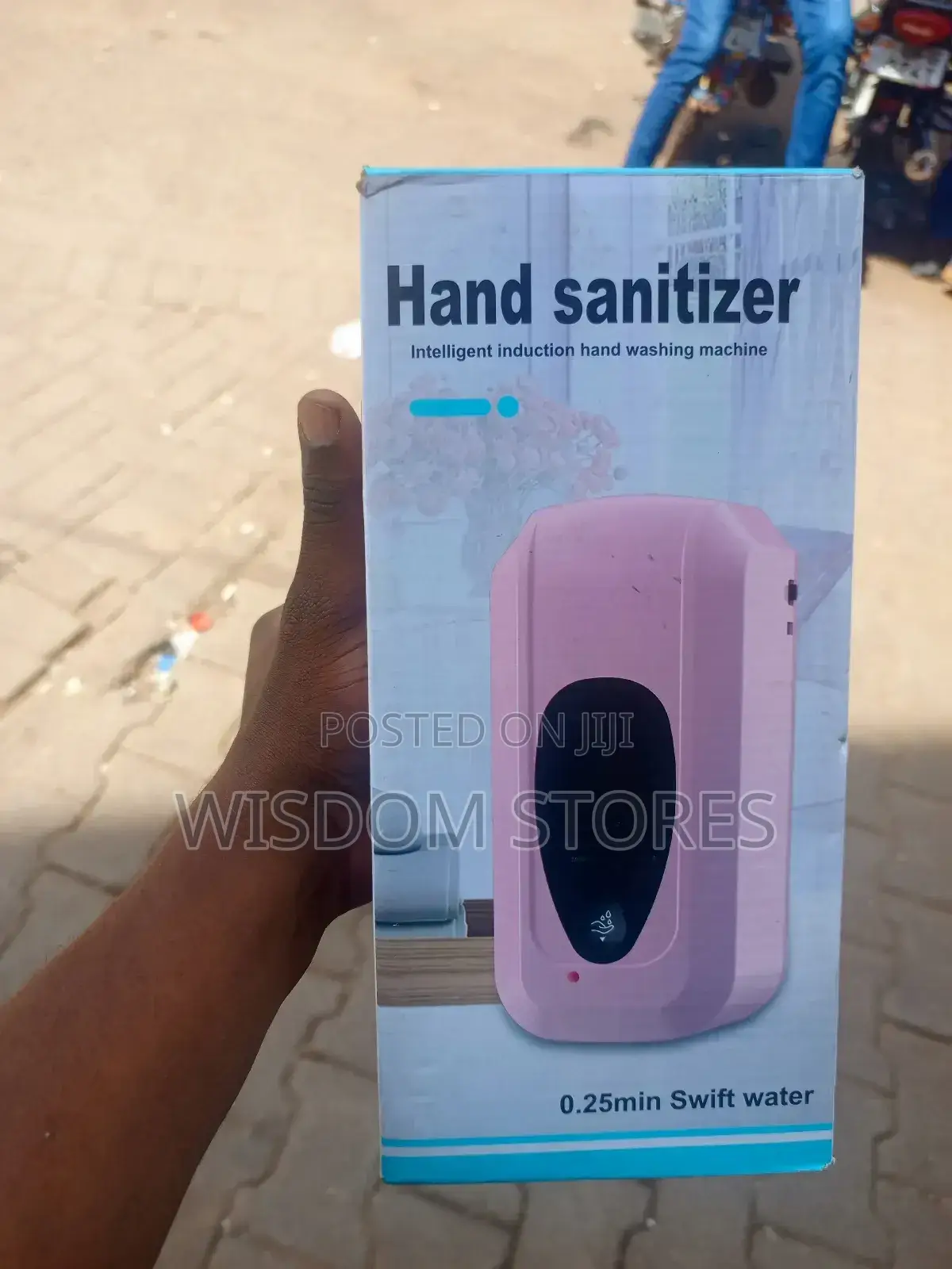 Automatic, Touchless Hand Sanitizer Dispenser.