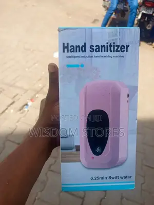 Automatic, Touchless Hand Sanitizer Dispenser.