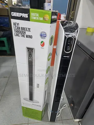 Geepas Digitaltower Fan With Remote