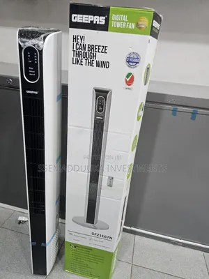 Geepas Digitaltower Fan With Remote