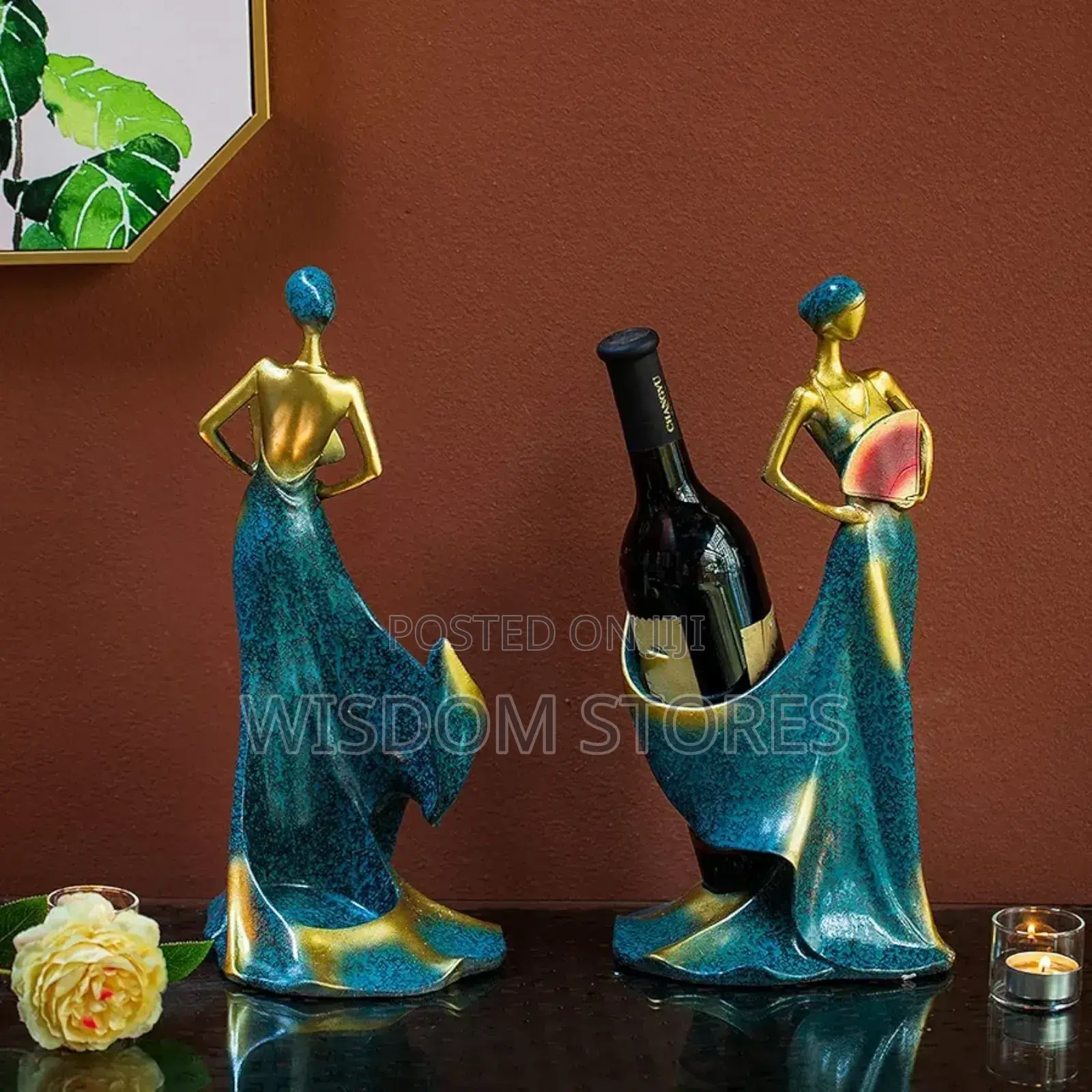 Decorative Wine Bottle Holder.