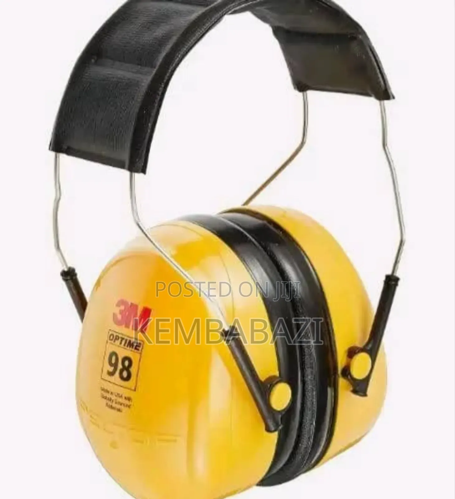 Apair Of Yellow Safety Earmuffs (3m)