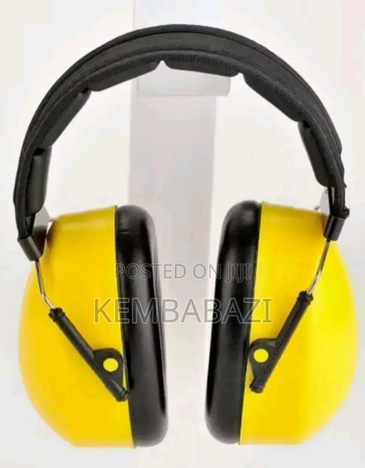Apair Of Yellow Safety Earmuffs (3m)
